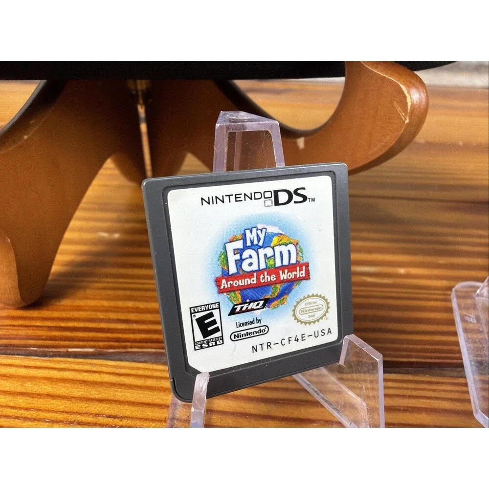 Nintendo 3DS XL Red Console Bundle Tested-New Power Cord-NICE